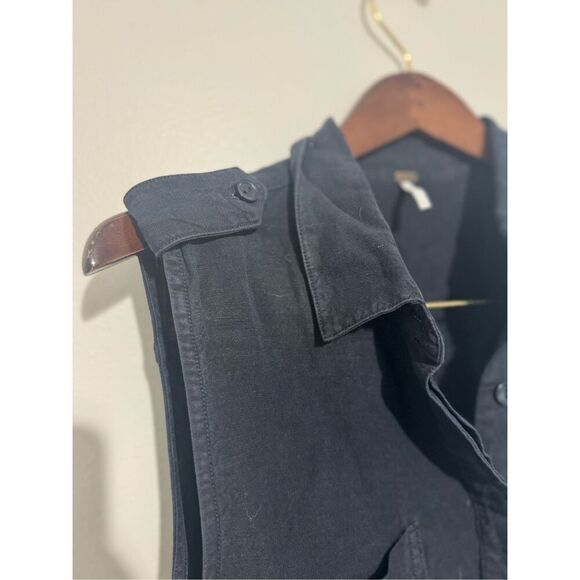 Young Fabulous & Broke Hudson Romper YFB Women Sz Large Linen Rayon Jumper - Picture 8 of 12